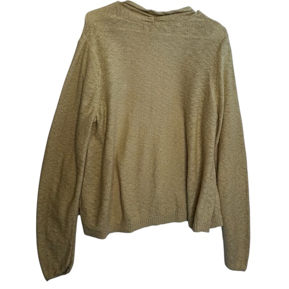 Lilly Pulitzer Butter Yellow Cotton Blend Cardigan Size XL EUC Lightweight - Picture 3 of 6